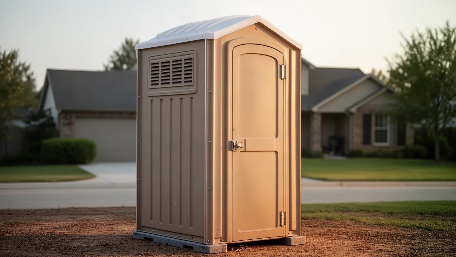 Clean porta potty unit from Havenridge Porta Potties in Boston, MA